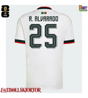 Mexiko Roberto Alvarado #25 Bortatröja VM 2026 Kortärmad